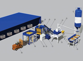 Medium-Scale Hollow Block Production Line